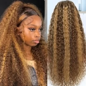 Lace Closure Glueless Wig ≥70% Human hair