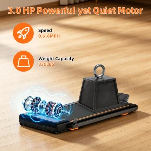Household Indoor Running Walking Treadmill Machine,