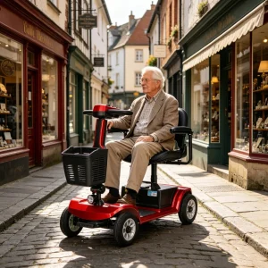 Foldable 4 Wheel Mobility Scooter