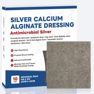 Silver Calcium Ag Alginate Wound Dressing Dressing Gauze for Wound Care